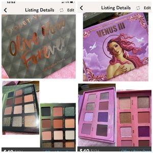 Eyeshadow pallets 2 pc bundle